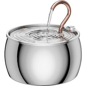 Cat Water Fountain Stainless Steel 2.5L/84oz Quiet Automatic Pet Water Dispenser